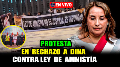 ??Rechazo total! Dina Boluarte promulga Ley de Amnistía que protege a violadores de DD.HH.