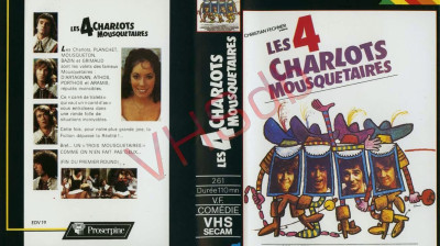 Les Quatre Charlots mousquetaires 1974.