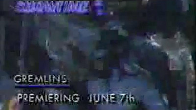 Showtime - Gremlins (1984) - Premiering promo for June 7, 1986