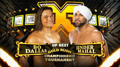 Bo Dallas vs Jinder Mahal - NXT Gold Rush Quarter Finals (Full Match)