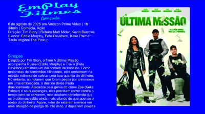 A Última Missão (2025) Eddie Murphy # Comédia