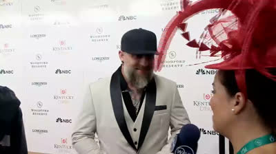 Singer Brantley Gilbert at the Red Carpet at Kentucky Derby 151