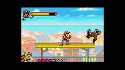 Jugando onepiece advance en el celular