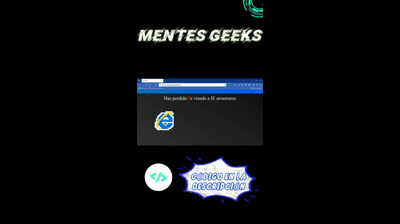 Internet Explorer en movimiento | HTML, CSS y JavaScript