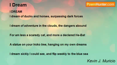 I Dream Poem by Hinduja Passport