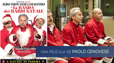 The Santa Claus Gang {La banda dei Babbi Natale} Aldo Baglio-Angela Finocchiaro (Paolo Genovese Italy-2010) EngSub